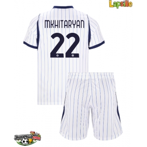 Inter Milan Henrikh Mkhitaryan #22 Vieraspaita Lapsille 2026-27 Lyhythihainen (+ shortsit)